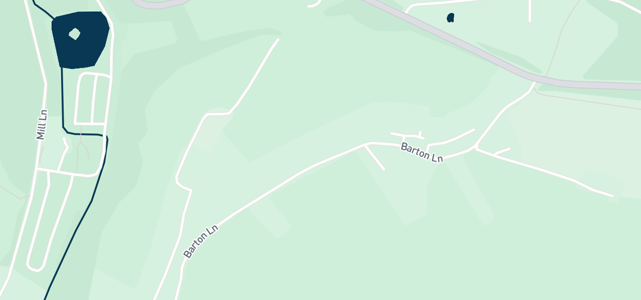 Map of the streets around venue 55