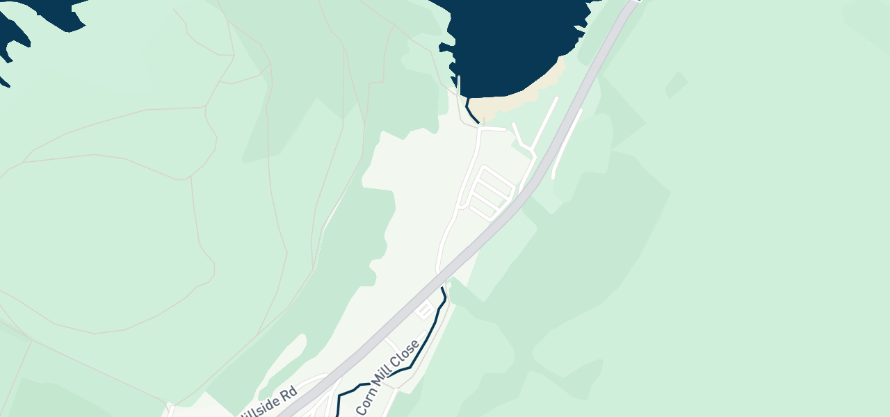 Map of the streets around venue 53