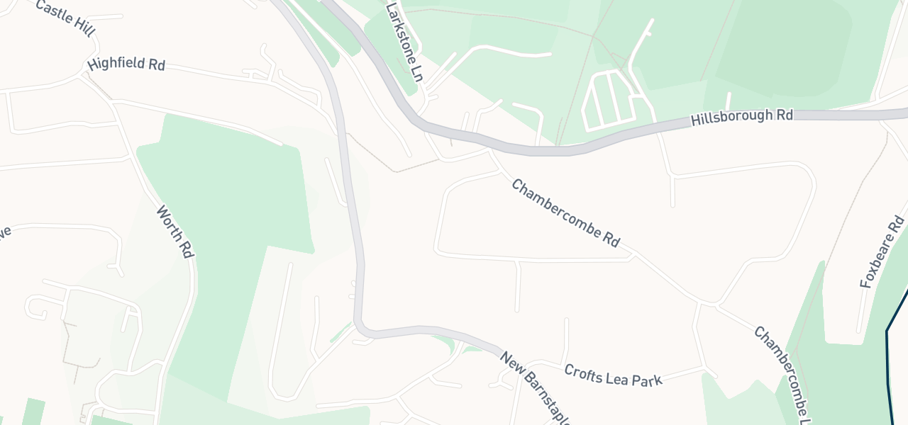Map of the streets around venue 48