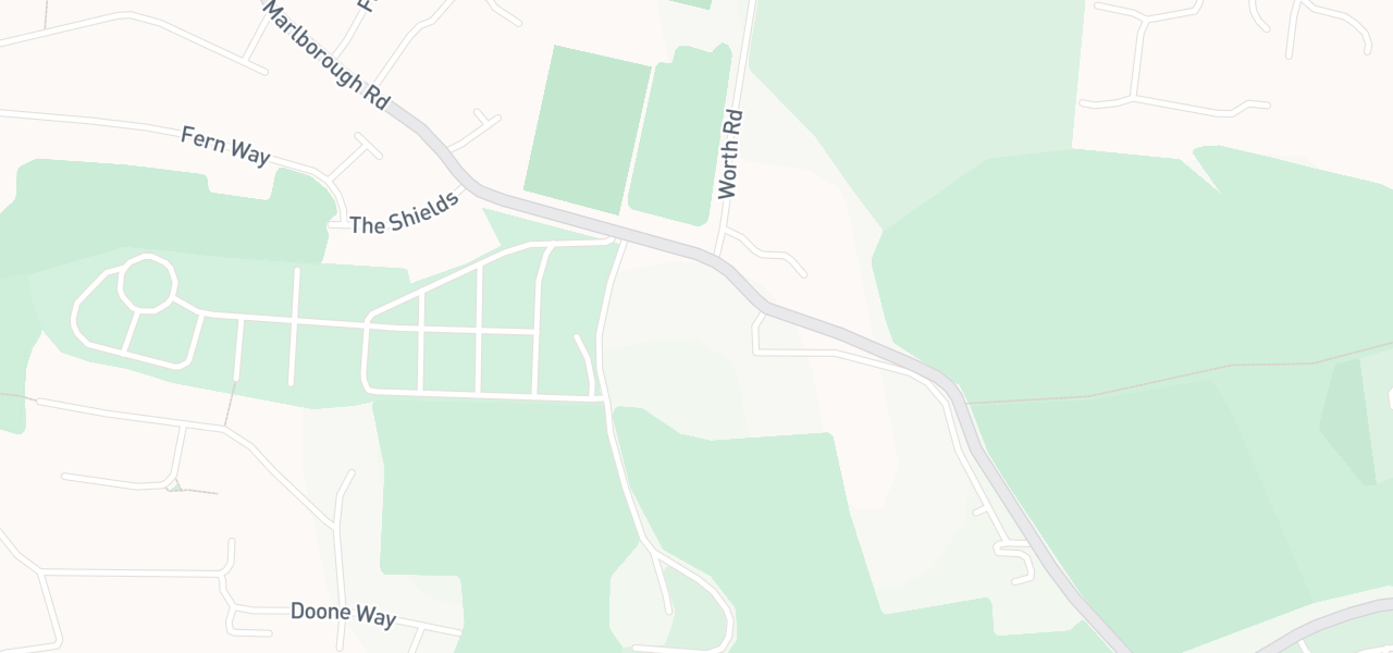 Map of the streets around venue 44