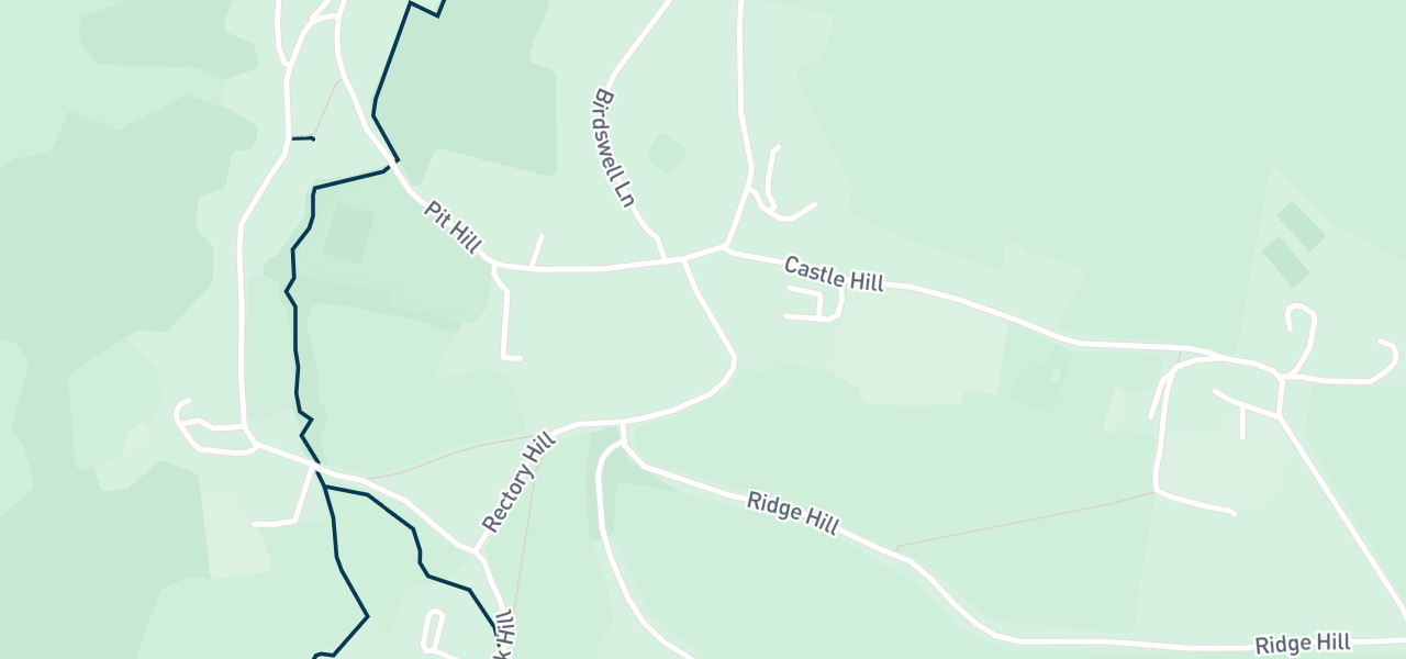 Map of the streets around venue 56